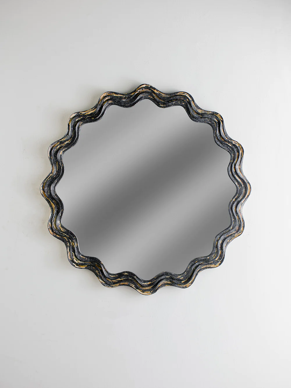 Round Shell Mirror